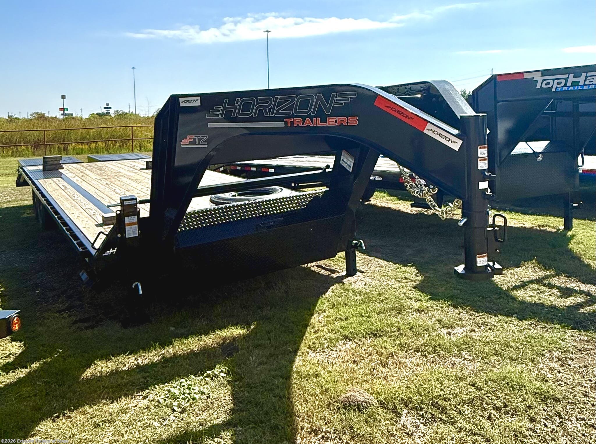2025 Horizon Trailers FTZ 102X28 Flatdeck Gooseneck - New Flatbed Trailer for sale by Extreme Trailers of Texas in Baytown, Texas