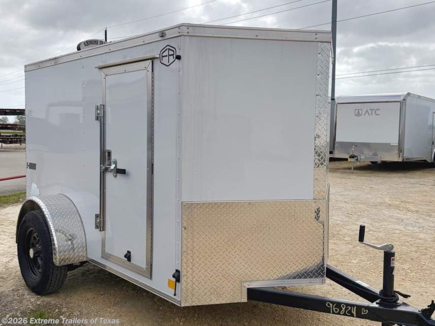 New 2026 Cargo Mate 5X8 Enclosed Cargo Trailer w/Ramp Door available in Baytown, Texas