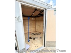 2026 Cargo Mate 5X8 Enclosed Cargo Trailer w/Ramp Door - New Cargo Trailer for sale by Extreme Trailers of Texas in Baytown, Texas