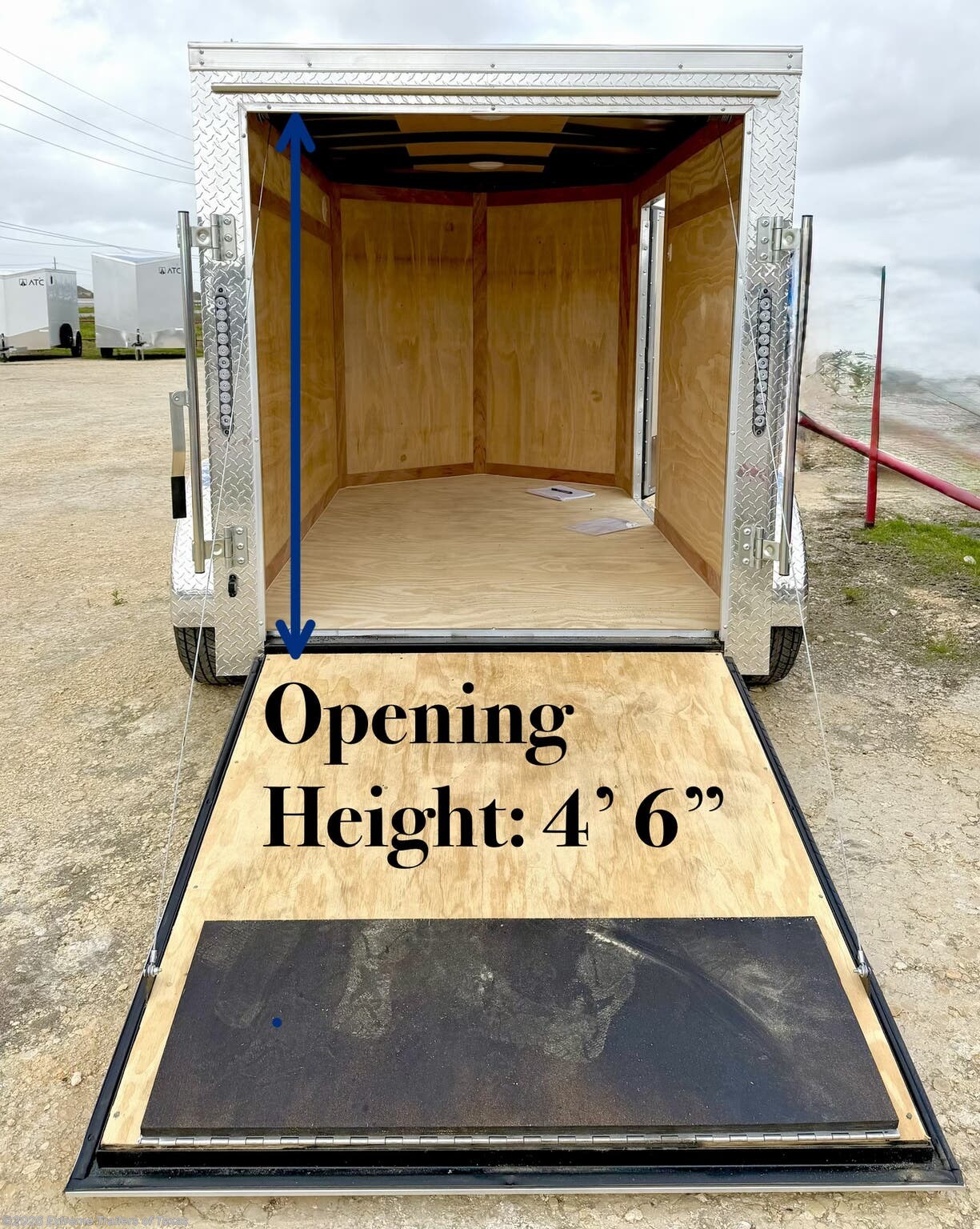 2026 5X8 Enclosed Cargo Trailer w/Ramp Door by Cargo Mate from Extreme Trailers of Texas in Baytown, Texas