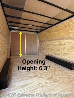 2026 Cargo Mate 8X20 Enclosed Cargo Trailer w/Double Doors - New Cargo Trailer for sale by Extreme Trailers of Texas in Baytown, Texas