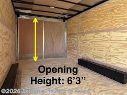 2026 Cargo Mate 8X20 Enclosed Cargo Trailer w/Double Doors - New Cargo Trailer for sale by Extreme Trailers of Texas in Baytown, Texas