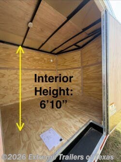 New 2026 Cargo Mate 8X20 Enclosed Cargo Trailer w/Double Doors available in Baytown, Texas