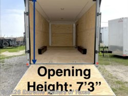 New 2026 Cargo Mate 8.5X24 Enclosed Cargo Trailer w/Ramp Door available in Baytown, Texas