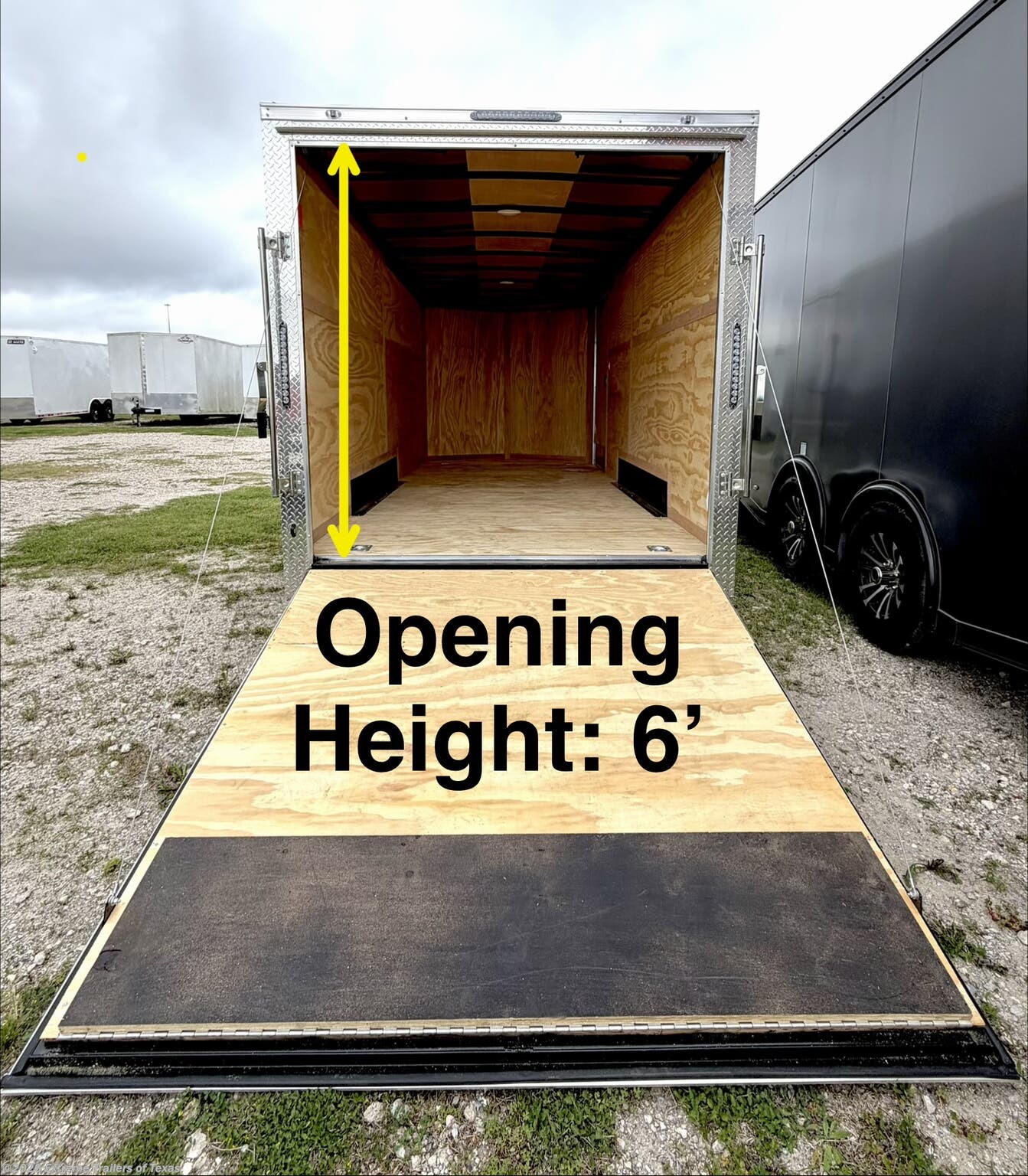 New 2026 Cargo Mate 7X16 Enclosed Cargo Trailer w/Ramp Door available in Baytown, Texas