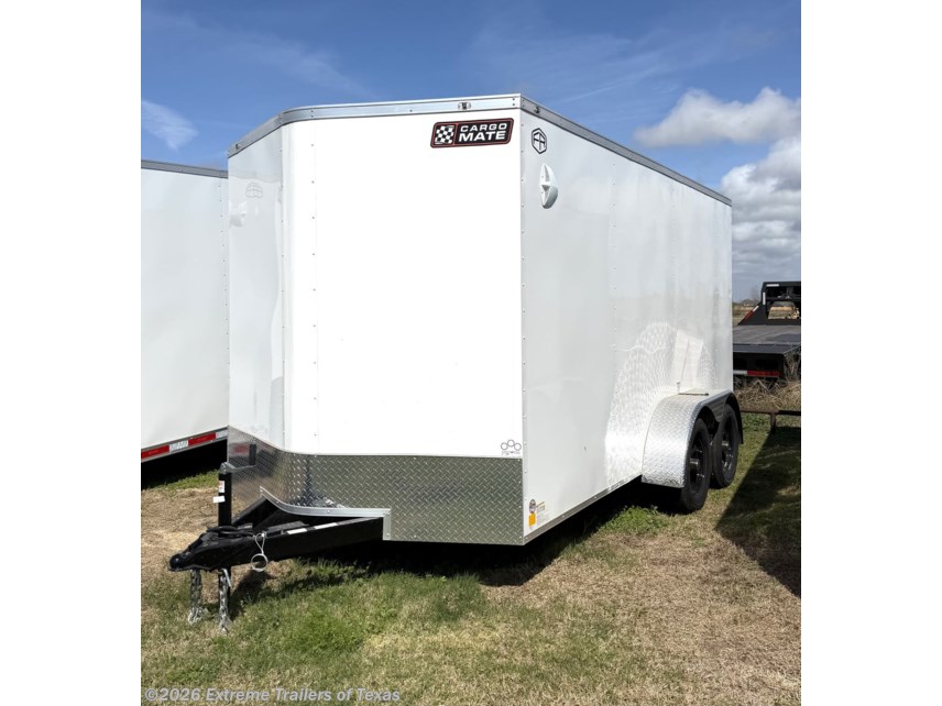 New 2026 Cargo Mate 7X14 Enclosed Cargo Trailer w/Ramp Door available in Baytown, Texas