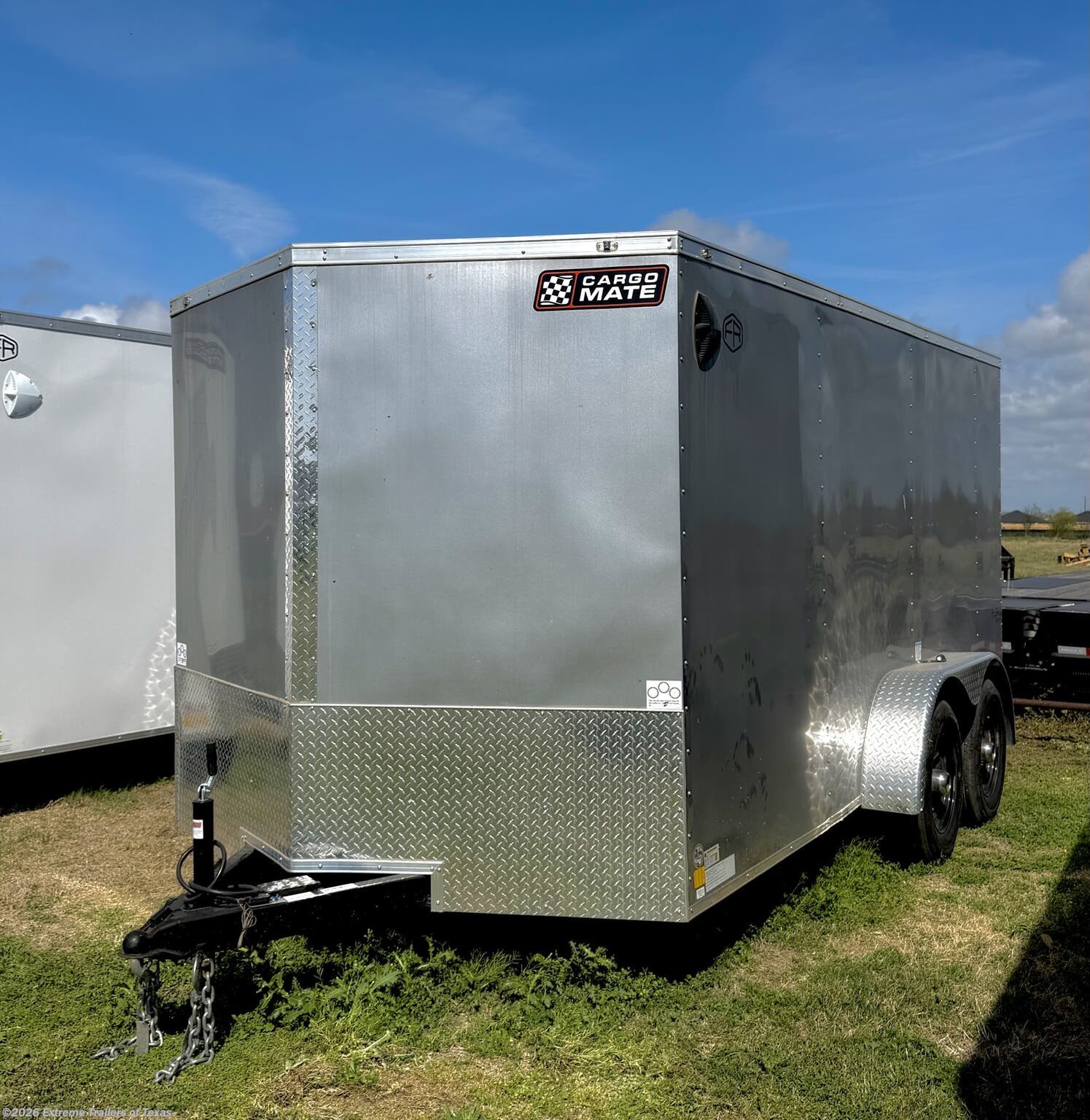 New 2026 Cargo Mate 7X14 Enclosed Cargo Trailer w/Ramp Door available in Baytown, Texas