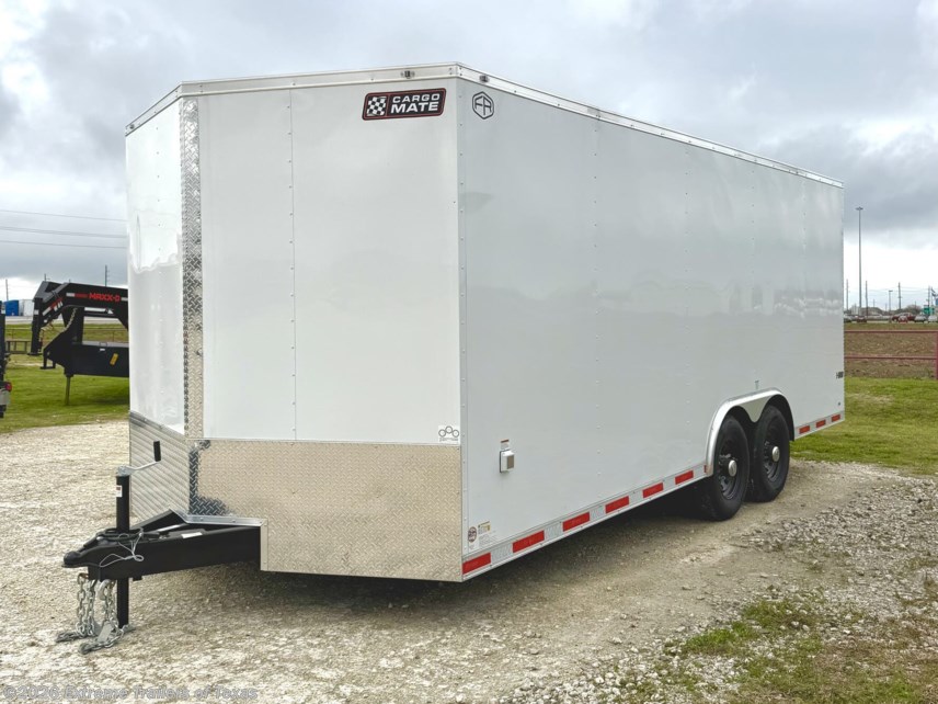 New 2026 Cargo Mate 8.5X20 Enclosed Cargo Trailer w/Ramp Door available in Baytown, Texas