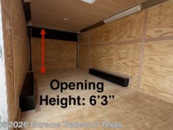 2026 8.5X20 Enclosed Cargo Trailer w/Ramp Door by Cargo Mate from Extreme Trailers of Texas in Baytown, Texas