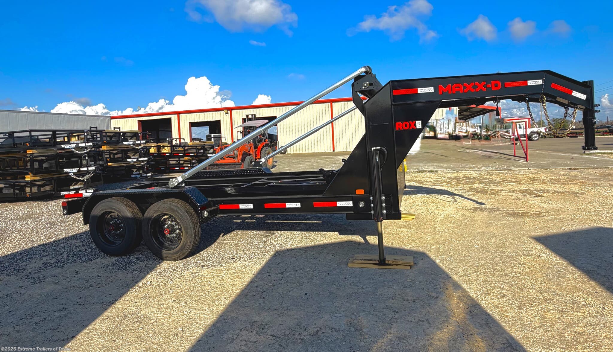 2026 ROX 83X14 Rolloff Gooseneck by MAXX-D from Extreme Trailers of Texas in Baytown, Texas