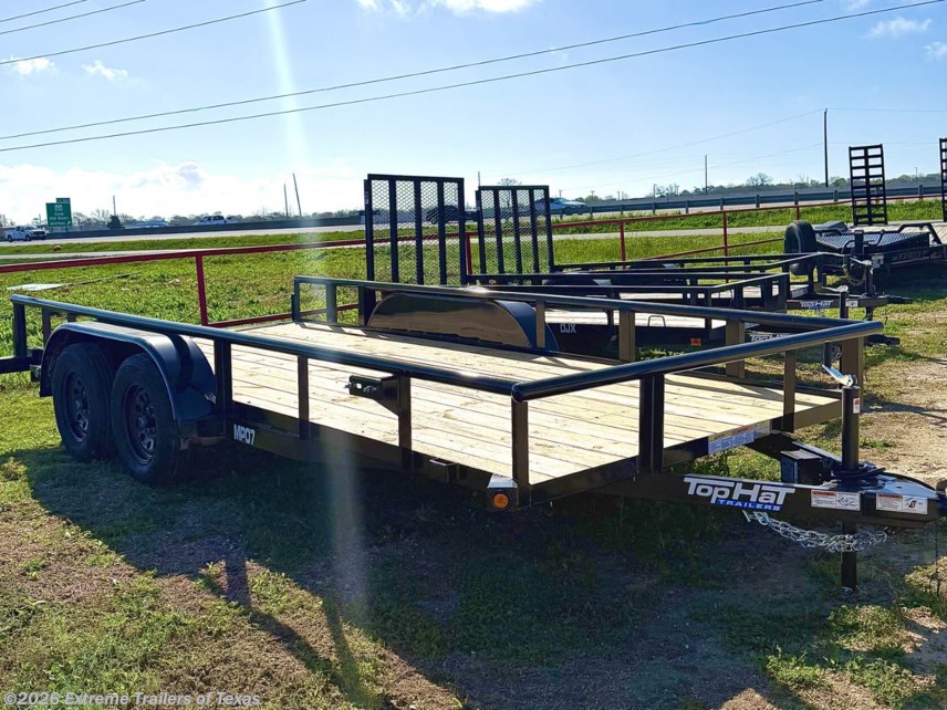 New 2026 Top Hat Medium Pipe Utility 16X83 available in Baytown, Texas