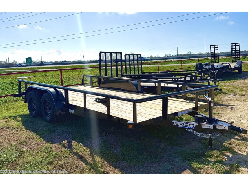 New 2026 Top Hat Medium Pipe Utility 16X83 available in Baytown, Texas