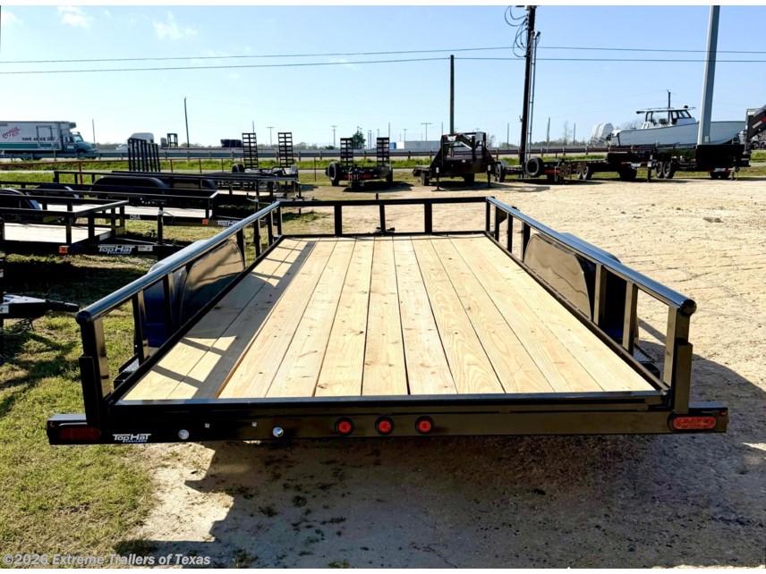 New 2026 Top Hat Medium Pipe Utility 16X83 available in Baytown, Texas