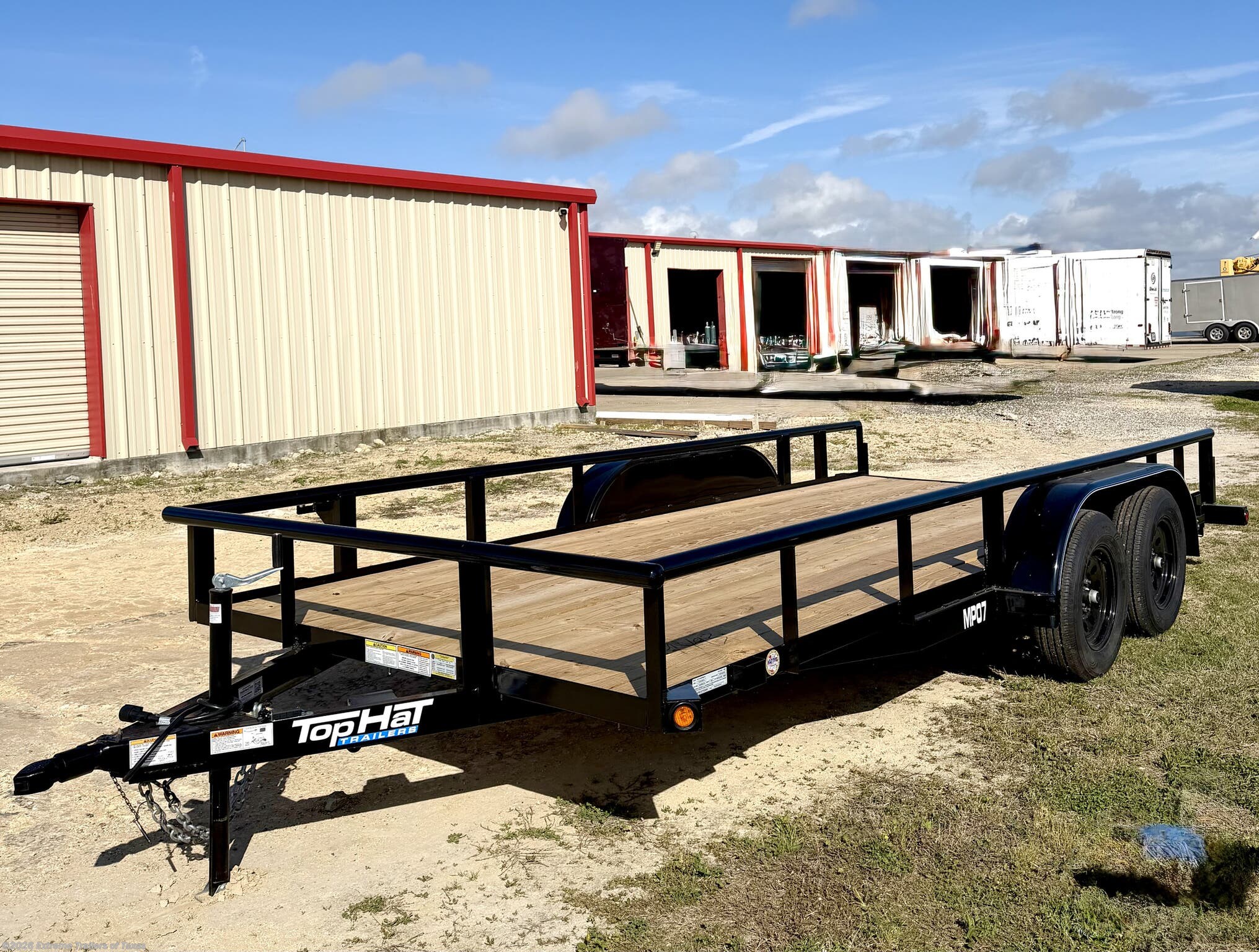 2026 Top Hat Medium Pipe Utility 16X83 - New Utility Trailer for sale by Extreme Trailers of Texas in Baytown, Texas