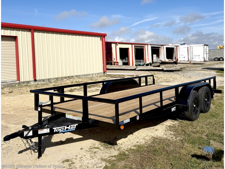 New 2026 Top Hat Medium Pipe Utility 16X83 available in Baytown, Texas