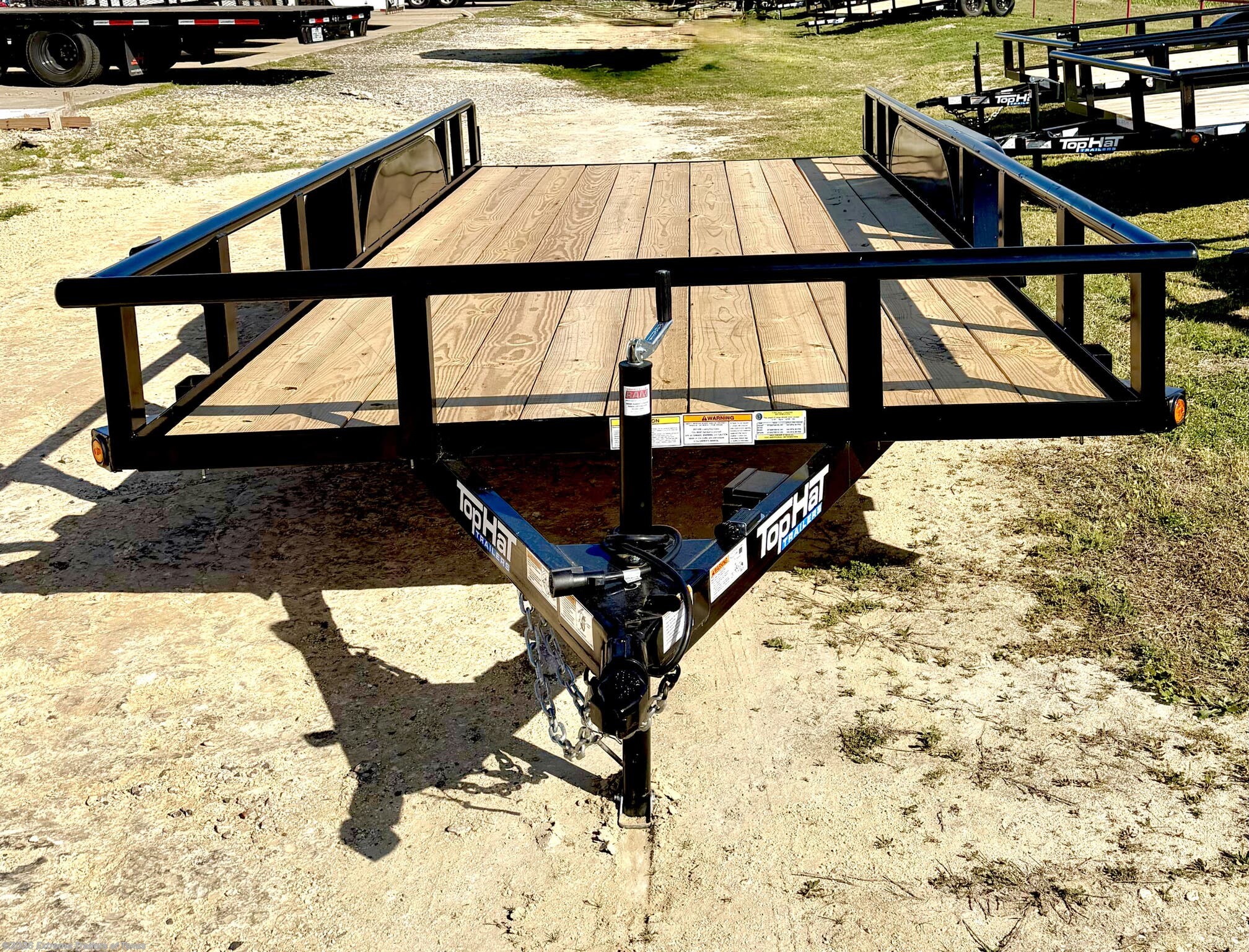 New 2026 Top Hat Medium Pipe Utility 16X83 available in Baytown, Texas