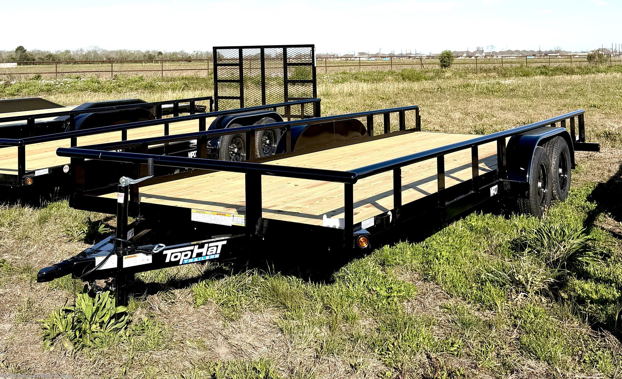 New 2026 Top Hat Medium Pipe Utility 20X83 available in Baytown, Texas