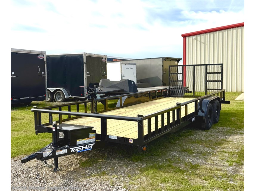 New 2026 Top Hat Medium Pipe Utility 20X83 available in Baytown, Texas