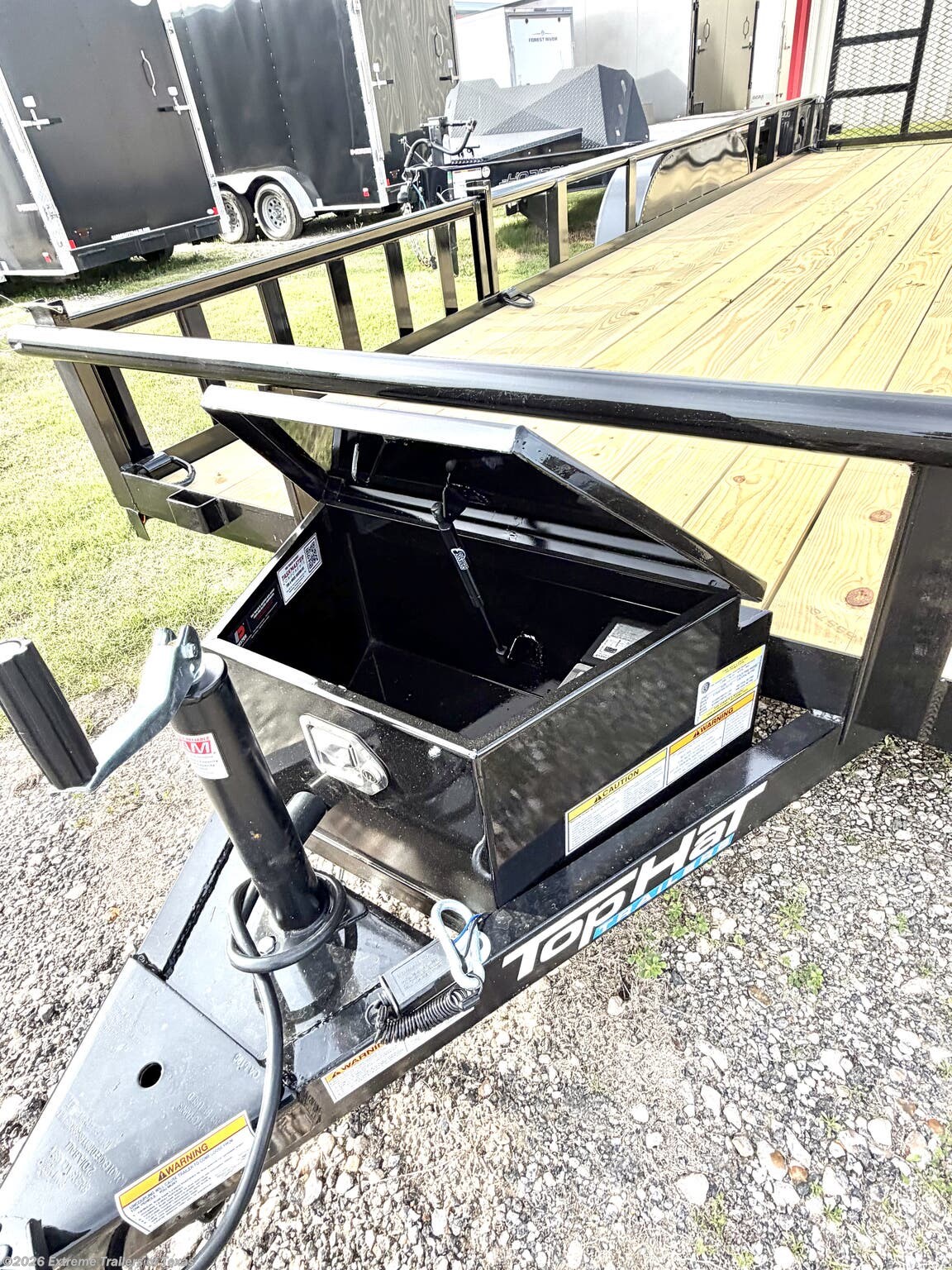 New 2026 Top Hat Medium Pipe Utility 20X83 available in Baytown, Texas