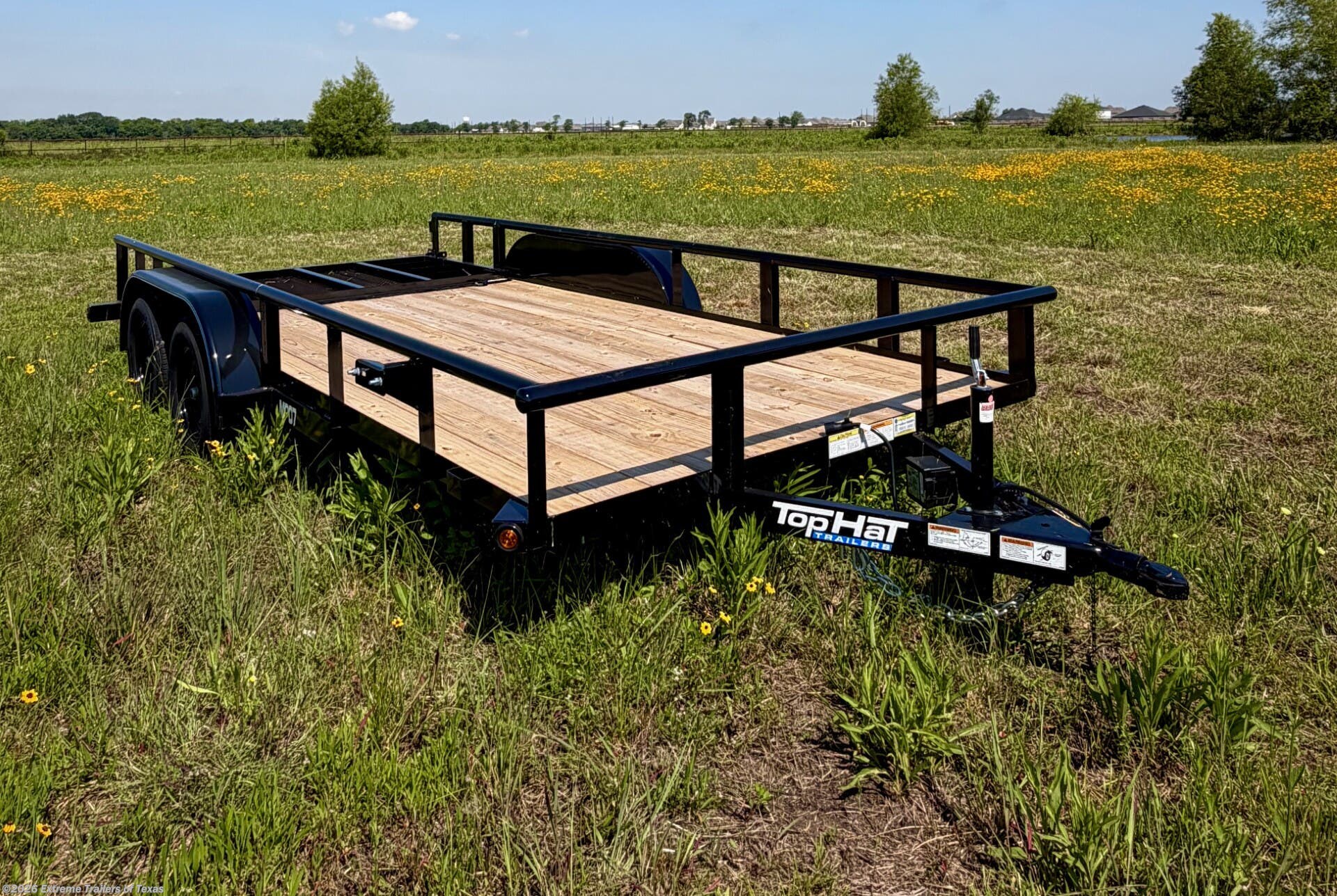 2026 Top Hat Medium Pipe Utility 16X83 - New Utility Trailer for sale by Extreme Trailers of Texas in Baytown, Texas