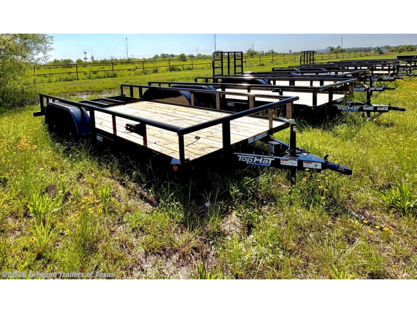 New 2026 Top Hat Medium Pipe Utility 16X83 available in Baytown, Texas