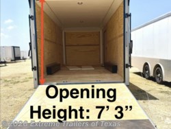 New 2026 Continental Cargo 8.5X20 Enclosed Cargo Trailer w/RAMP DOOR available in Baytown, Texas