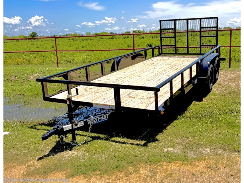 New 2026 Top Hat Medium Pipe Utility 18X83 available in Baytown, Texas