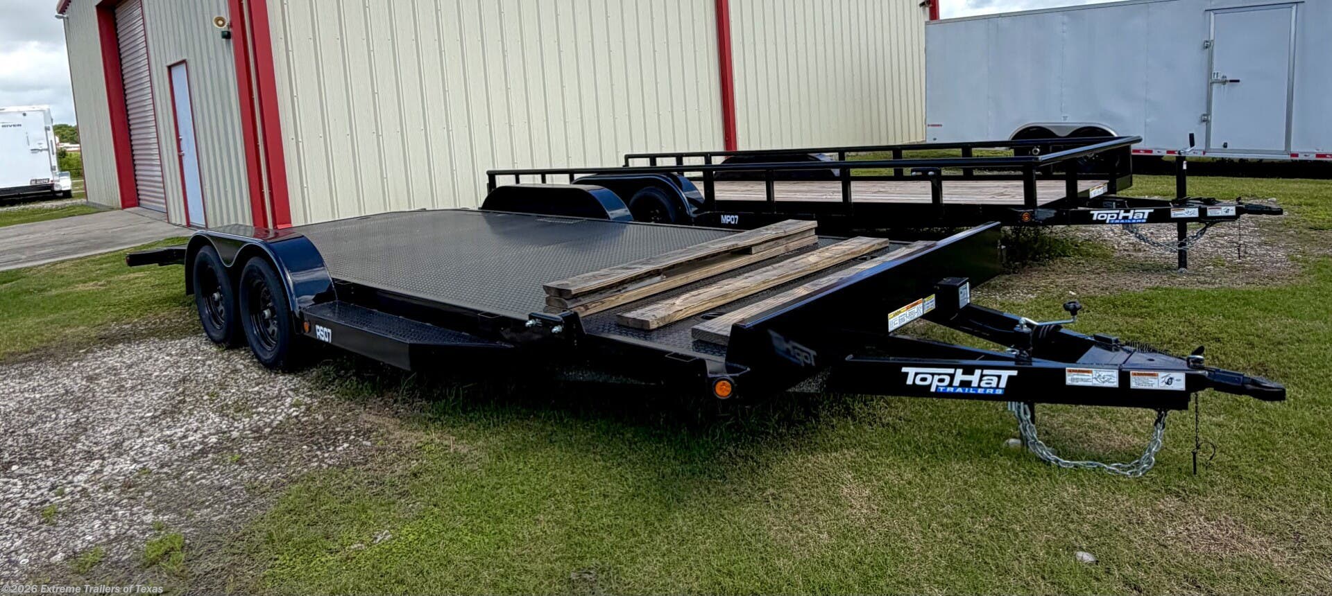 2026 Top Hat Rally Steel Floor Car Hauler 20X83