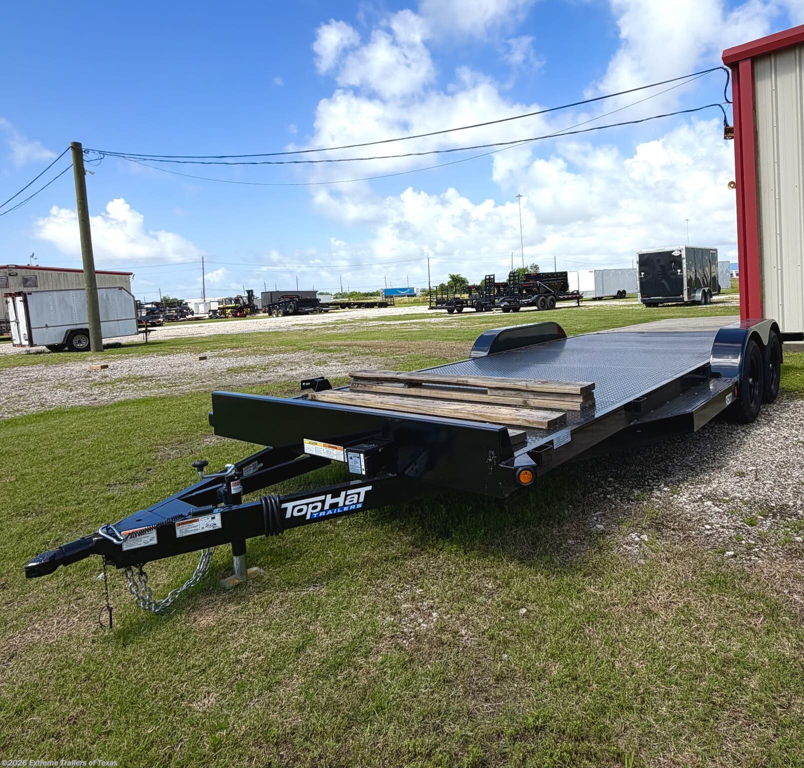 2026 Top Hat Rally Steel Floor Car Hauler 20X83 - New Car Hauler Trailer for sale by Extreme Trailers of Texas in Baytown, Texas