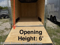 New 2027 Cargo Mate 7X16 Enclosed Cargo Trailer w/Ramp Door available in Baytown, Texas