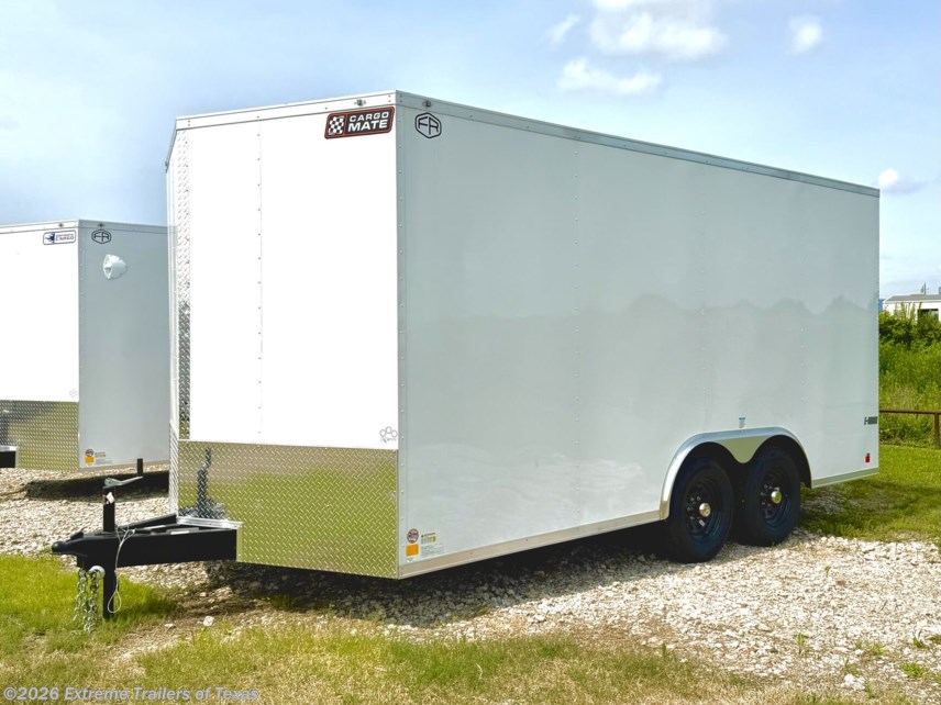 New 2027 Cargo Mate 8.5X16 Enclosed Cargo Trailer w/Ramp Door available in Baytown, Texas