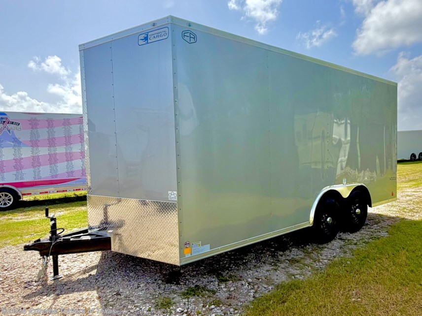 New 2027 Cargo Mate 8.5X16 Enclosed Cargo Trailer w/Ramp Door available in Baytown, Texas