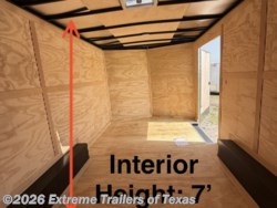 New 2027 Cargo Mate 8.5X16 Enclosed Cargo Trailer w/Ramp Door available in Baytown, Texas