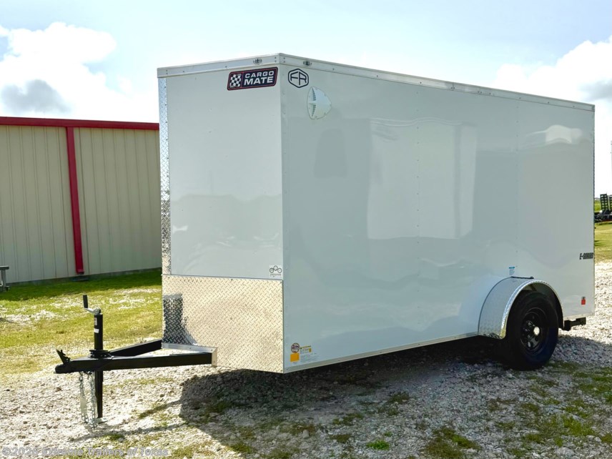New 2027 Cargo Mate 6X12 Enclosed Cargo Trailer w/Ramp Door available in Baytown, Texas
