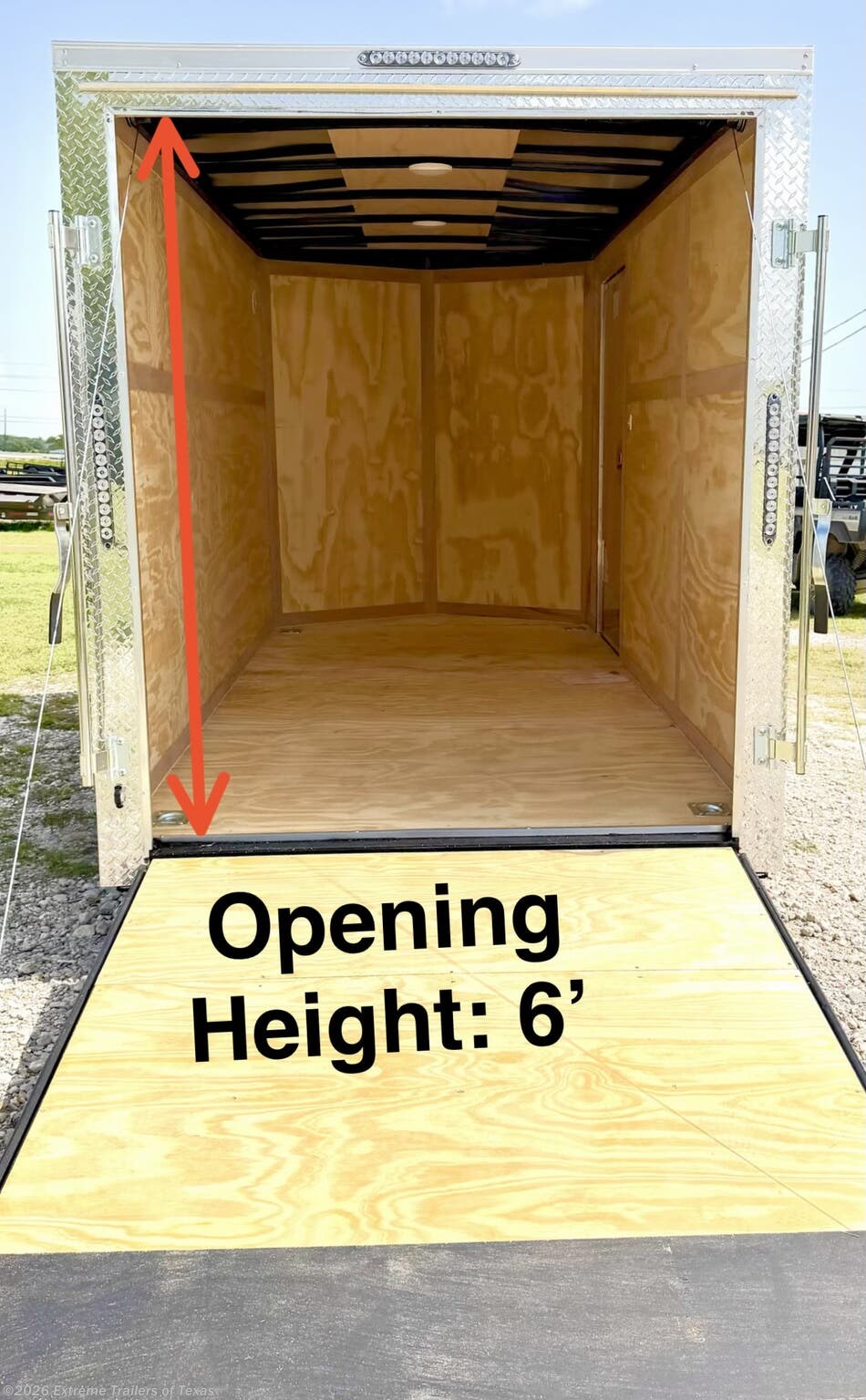 New 2027 Cargo Mate 6X12 Enclosed Cargo Trailer w/Ramp Door available in Baytown, Texas