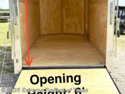 New 2027 Cargo Mate 6X12 Enclosed Cargo Trailer w/Ramp Door available in Baytown, Texas