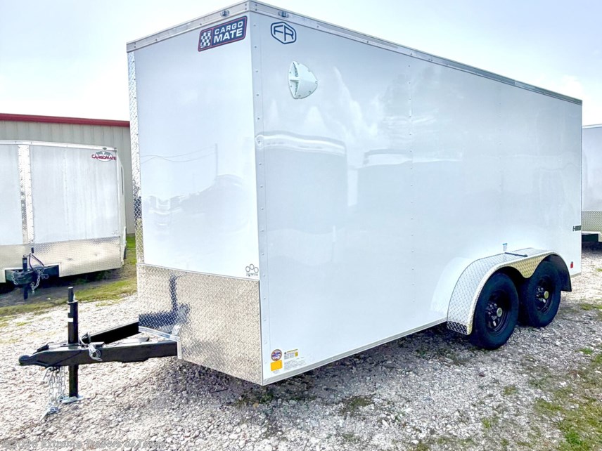 New 2027 Cargo Mate 7X14 Enclosed Cargo Trailer w/Ramp Door available in Baytown, Texas