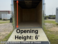 New 2026 Cargo Mate 7X16 Enclosed Cargo Trailer w/Ramp Door available in Baytown, Texas