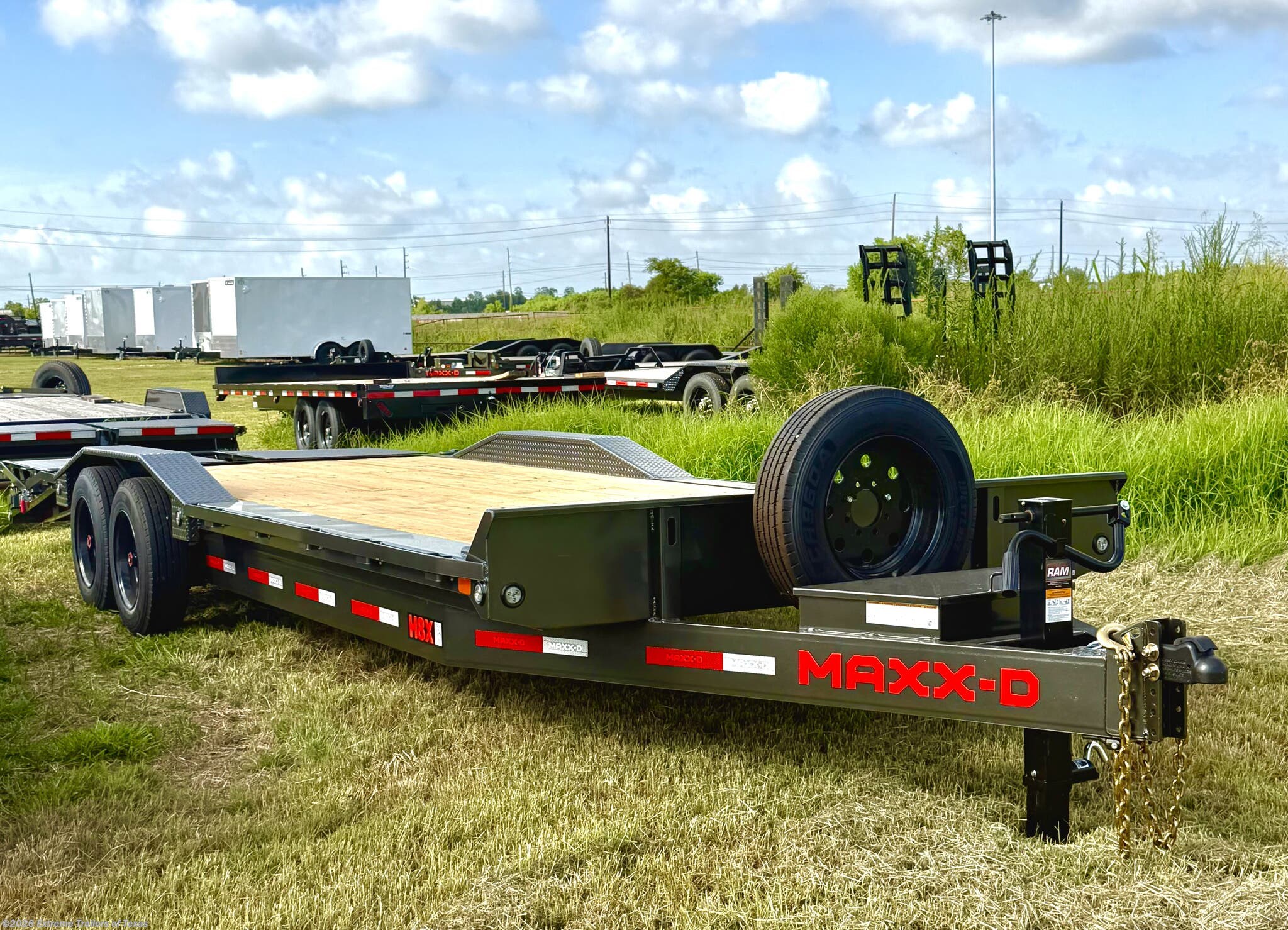 2027 MAXX-D H8X 102X24 - New Equipment Trailer for sale by Extreme Trailers of Texas in Baytown, Texas