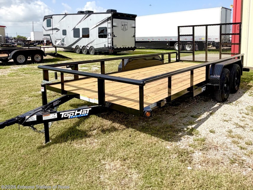 New 2026 Top Hat Medium Pipe Utility 16X83 available in Baytown, Texas