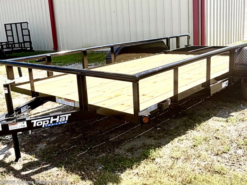 New 2026 Top Hat Medium Pipe Utility 16X83 available in Baytown, Texas