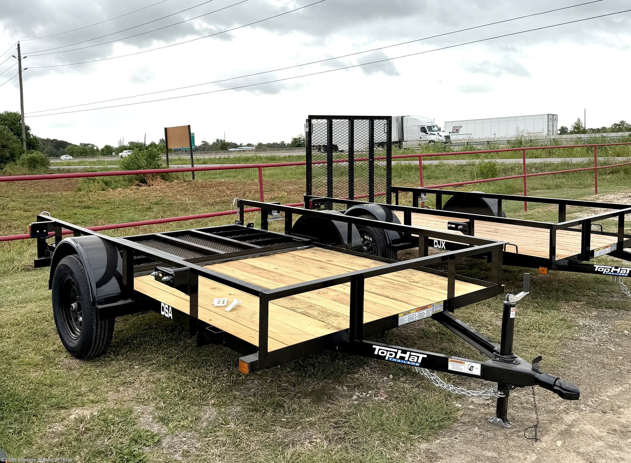 2027 Top Hat Derby SR Angle 10X77 - New Utility Trailer for sale by Extreme Trailers of Texas in Baytown, Texas