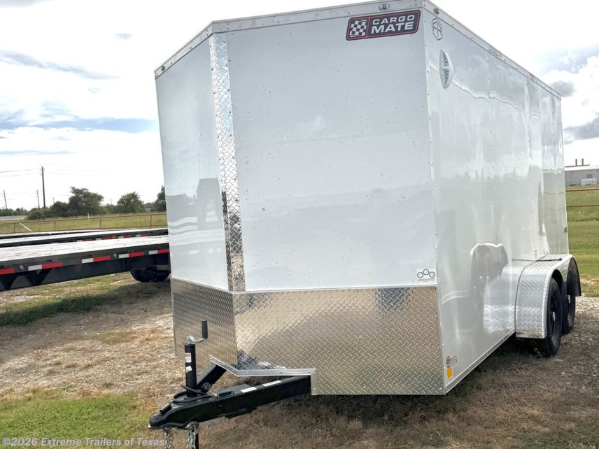 New 2027 Cargo Mate 7X14 Enclosed Cargo Trailer w/Ramp Door available in Baytown, Texas