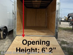 New 2027 Cargo Mate 7X14 Enclosed Cargo Trailer w/Ramp Door available in Baytown, Texas