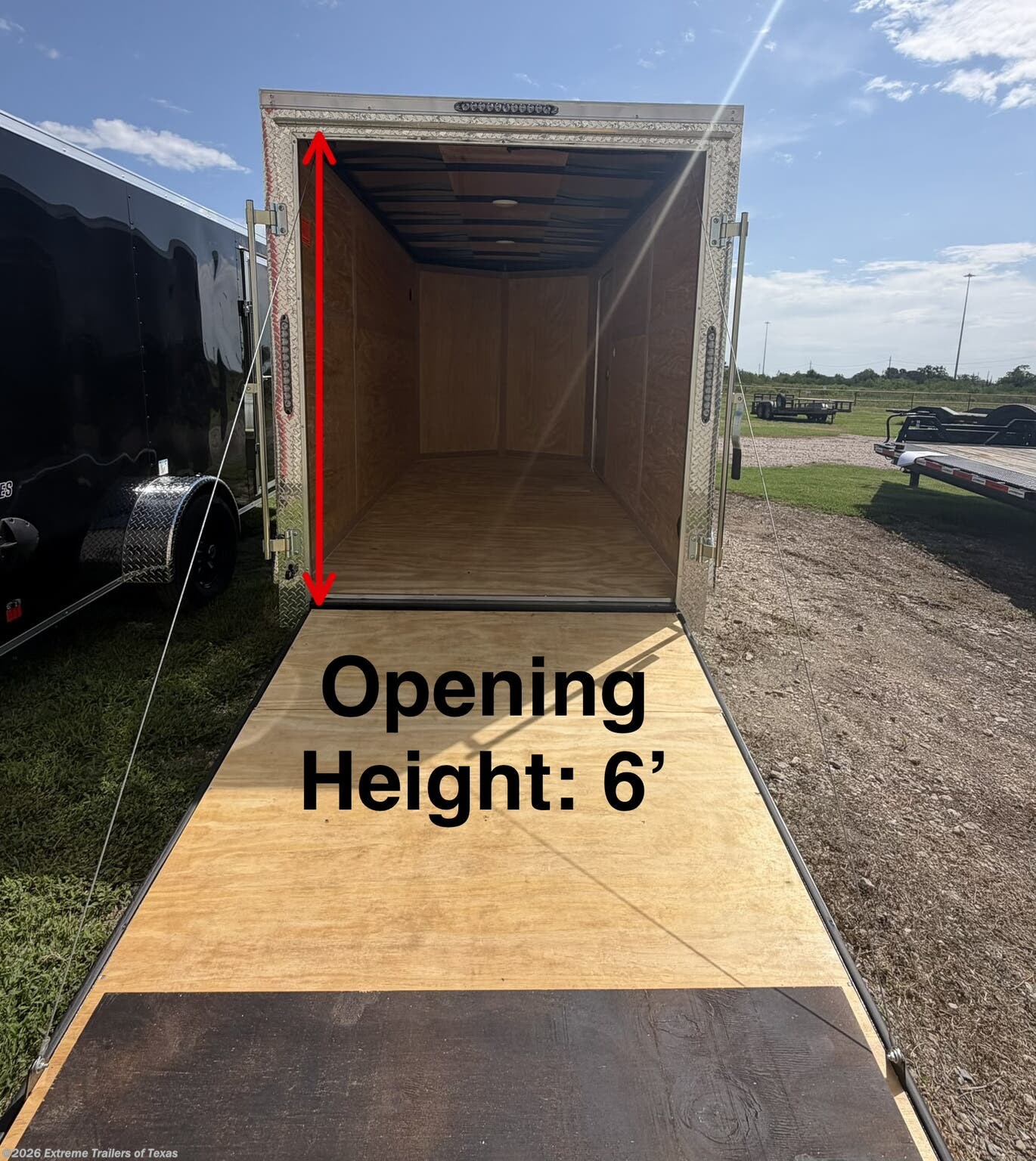 New 2027 Cargo Mate 6X12 Enclosed Cargo Trailer w/Ramp Door available in Baytown, Texas