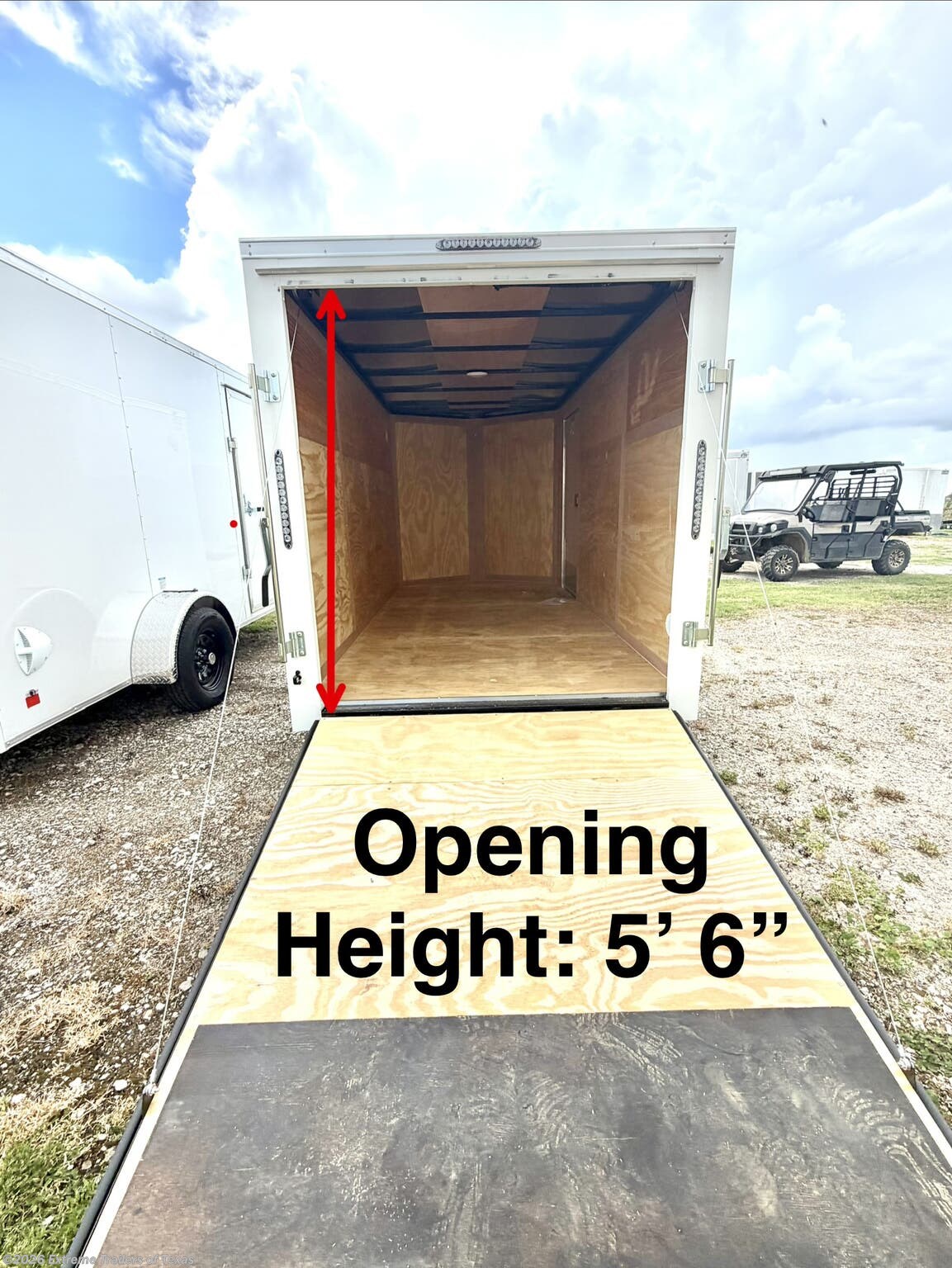 2027 E-Series 6X12 Enclosed Cargo Trailer w/Ramp Door by Cargo Mate from Extreme Trailers of Texas in Baytown, Texas
