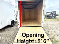 2027 E-Series 6X12 Enclosed Cargo Trailer w/Ramp Door by Cargo Mate from Extreme Trailers of Texas in Baytown, Texas