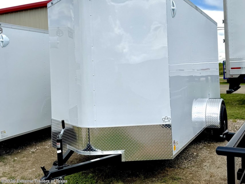 New 2027 Cargo Mate 6X12 Enclosed Cargo Trailer w/Ramp Door available in Baytown, Texas