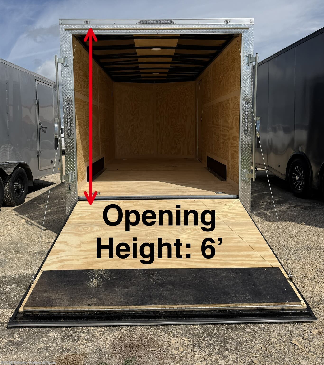New 2027 Cargo Mate 7X16 Enclosed Cargo Trailer w/Ramp Door available in Baytown, Texas