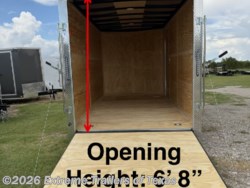New 2027 Cargo Mate E-Series 7X14 Enclosed Cargo Trailer w/Ramp Door available in Baytown, Texas